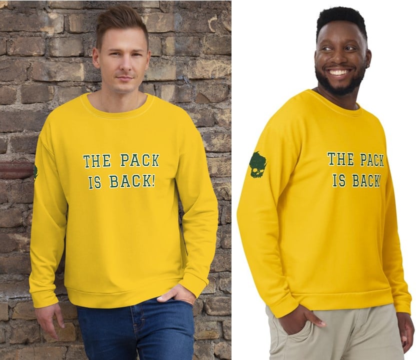 Yellow sweatshirt online boys